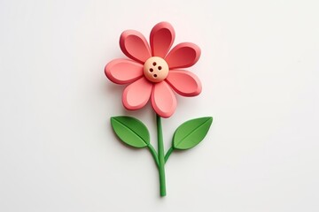 Flower plant art white background.