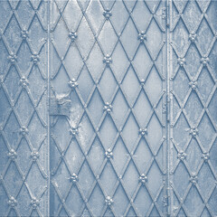 ARCHITECTURAL ELEMENTS - Steel doors with wrought iron decorations in the Gothic style
