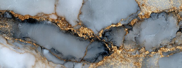 Fototapeta premium Elegant Polished Stone Background with Shimmering Shine and Rich Textures for Design and Decoration