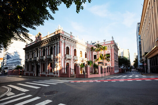 Cruz e Souza Palace, home to the Santa Catarina Historical Museum in Florianopolis, Brazil.