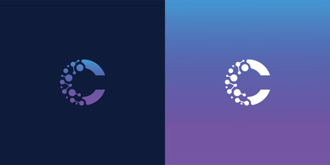 Innovate technology  connection startup logo concept, modern, solution symbol, isolated vector logodesign