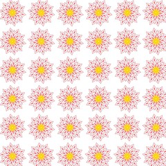 seamless floral pattern flower pink