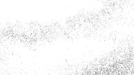 Black speckle texture on white background abstract pattern vector