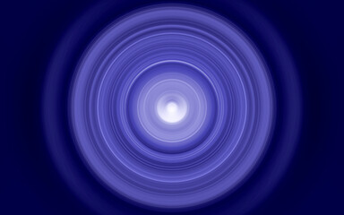 Radiant Blue Vortex Glow with Abstract Circular Light Rings