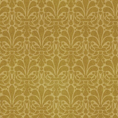 Fototapeta premium Seamless Ornamental Damask Pattern