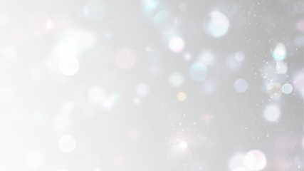 PNG Overlay with White Bokeh and Abstract Glow on transparent background