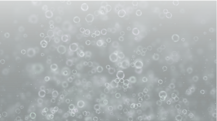PNG Water Bubble Overlay with Transparent Background