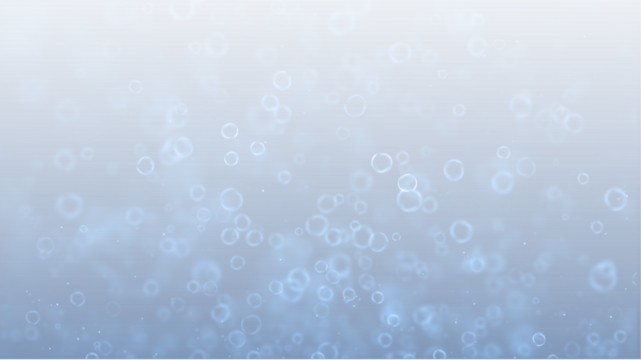 PNG Blue Bubble Overlay with Transparent Background - Powered by Adobe
