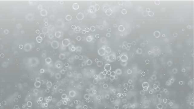 PNG Water Bubble Overlay with Transparent Background