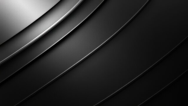 abstract black and silver light gray gradient surface with metal texture soft lines tech diagonal sleek clean modern background