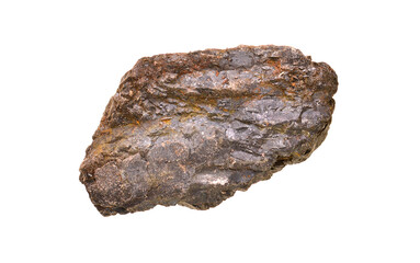 coal isolated on white background