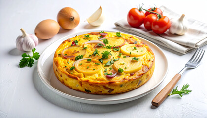 Egg and Potato Spanish Tortilla