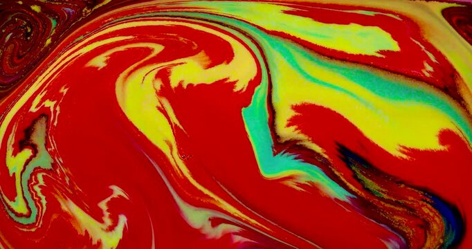 Animazione e movimento con vortice di colori 