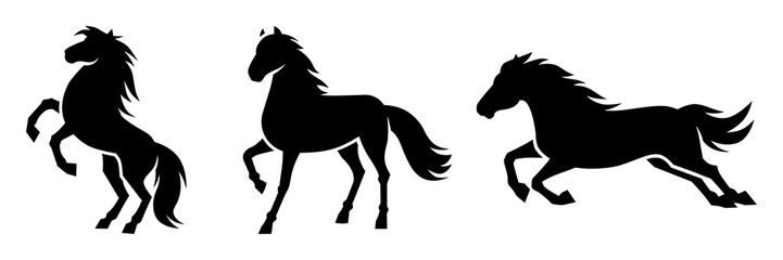 Horse Silhouettes Collection