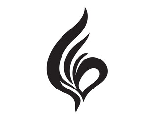 New art logo icon image white background.