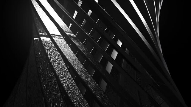 light in the sky. abstract motion background, animation in various shapes, designed in colorful pattern based on realistic, futuristic and scientific concepts. metal background	
