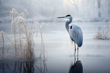 Bird waterfowl ardeidae outdoors.