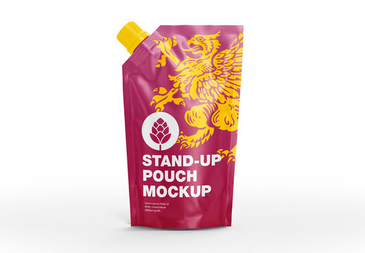 Stand-Up Pouch Mockup