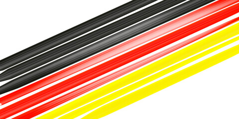 flag of Germany. Classic and hand drawn art style