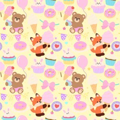 Baby Shower Dessert Delight Seamless