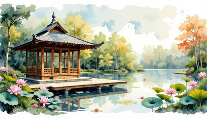 Gaze in park painting visual art showing gaze within natural beauty of park landscape