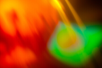 abstract composition featuring vibrant colors and blurred shapes creating a dynamic visual experience, neutral background, clear negative space, clean composition, balanced framing, minimalist layout