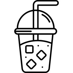 Smoothie Outline Icon