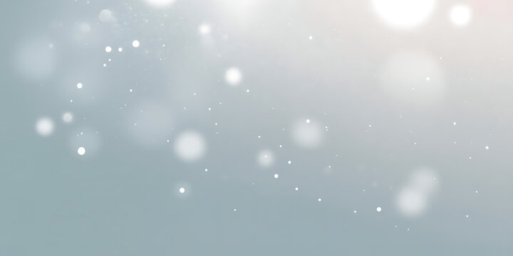 Soft bokeh lights and shimmering particles create a dreamy, ethereal background with a gentle gradient