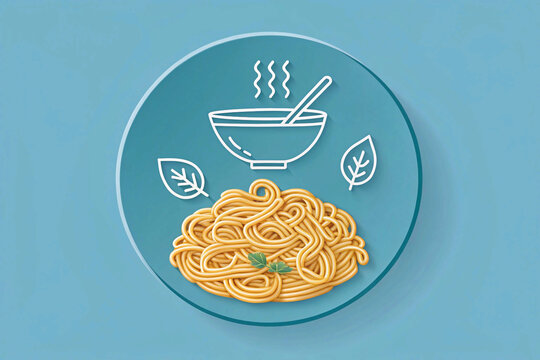 vector illustration of an abstract background with a label