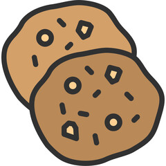 Chocolate Cookie Icon