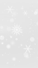 Winter frozen snowflake frost ice cold frame border white transparent decoration pattern.
