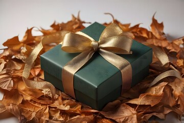 Gift box with bow