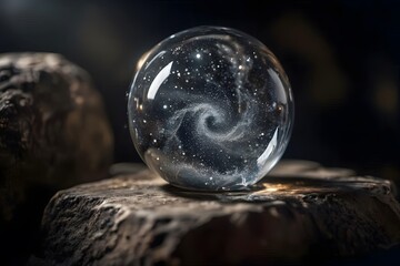 Galaxy crystal ball