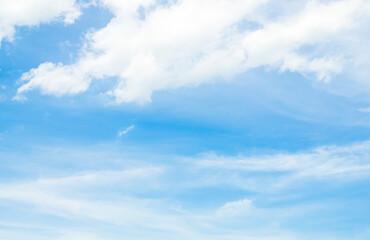 Sky cloud blue nature background paronama web cloudy summer winter season day, light beauty horizon...