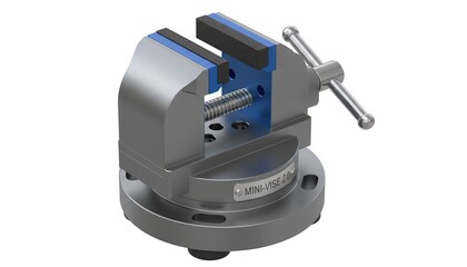 Precision Rotary Vise - A Versatile Tool for Metalworking and Machining.