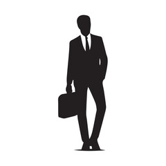 businessman with briefcase
