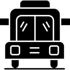 Bus Icon Vector Element