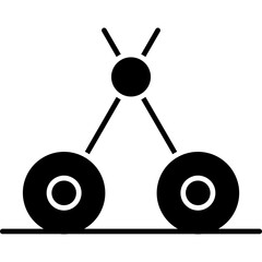 Scissors Icon Vector Element