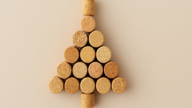 Cork tree minimalist desktop wallpaper.