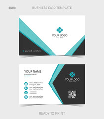 Elegant corporate business card template