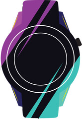 A futuristic vector watch design