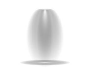 Bright spotlight beam illuminating downwards isolated on transparent background