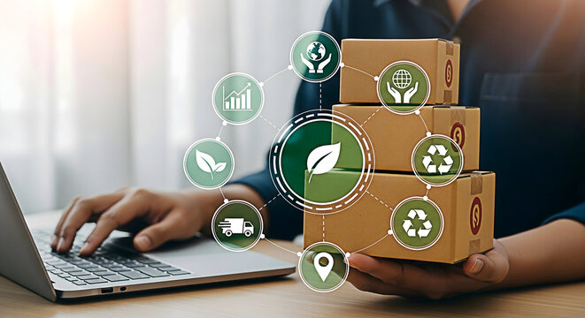 Sustainable supply chain management eco friendly logistics and green packaging for e commerce business