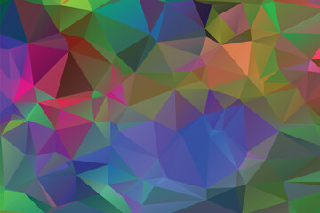 abstract triangle background