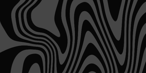 Full Seamless Modern Zebra Abstract vector classic pattern for girls, boys, clothes. Wallpaper for textile and fabric. Fashion style black and grey background. Gray wavy lines background .