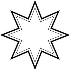 Line Star Shape