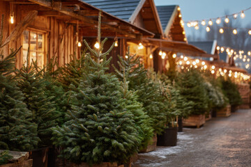 Christmas tree market 