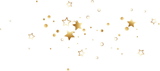 Gold Stars Confetti
