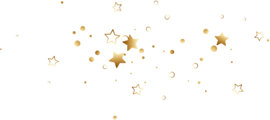 Gold Stars Confetti