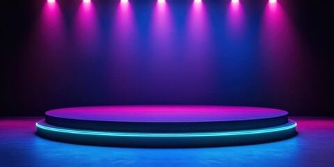 Award ceremony stage podium scene event hall gigapixel photography dramatic lighting audience perspective celebratory atmosphere